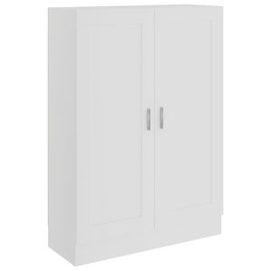 vidaXL Szafka, biała, 82,5x30,5x115 cm, materiał drewnopochodny