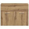vidaXL Szafka pod umywalkę, dąb artisan, 60x38,5x46 cm