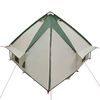 vidaXL Namiot Teepee z dachem Zielony i szary 490 x 410 x 210 cm