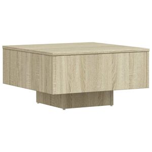 vidaXL Stolik kawowy, dąb sonoma 60x60x31,5 cm materiał drewnopochodny