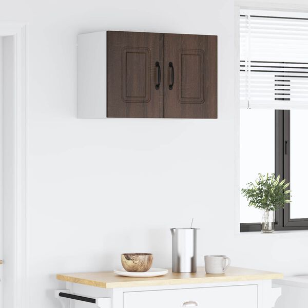 vidaXL Szafka kuchenna Kalmar Brązowy dąb 60 x 31 x 40 cm