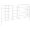 vidaXL Ogrodzenie z palikami 48 szt. 115 x 50 cm Stal ocynkowana
