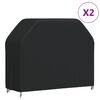 vidaXL Pokrowce na grill ogrodowy, 2 szt., 140x58x106 cm, Oxford 420D