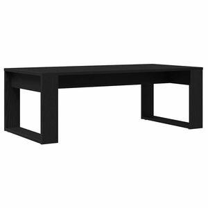 vidaXL Stolik kawowy Czarny Dąb 102 x 50 x 35 cm Drewno inżynieryjne