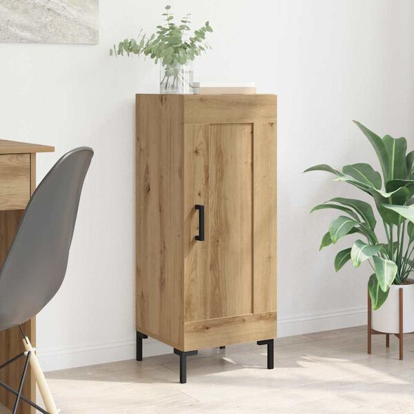 vidaXL Bufet Olden Dąb rzemieślniczy 34,5 x 34 x 90 cm