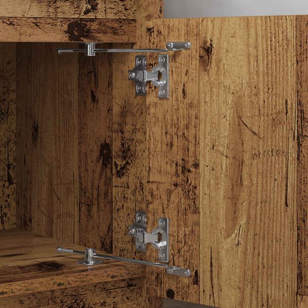 vidaXL Zawias z uchwytem 12 pcs Srebrny 190 mm Żelazo