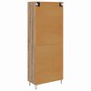vidaXL Highboard Dąb rzemieślniczy 69,5 x 34 x 90 cm