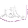 Happy Hop Nadmuchiwany zamek ze zjeżdżalnią i basenem, 330x441x233 cm