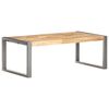 vidaXL Stolik kawowy, 110x60x40 cm, surowe drewno mango