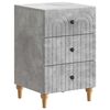 vidaXL Szafka Nocna Betonowy szary 43x 41 x 66,5 cm
