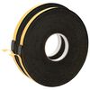 vidaXL Taśma samoprzylepna z pianki 2 pcs Czarny 20mm x 10m Pianka CR