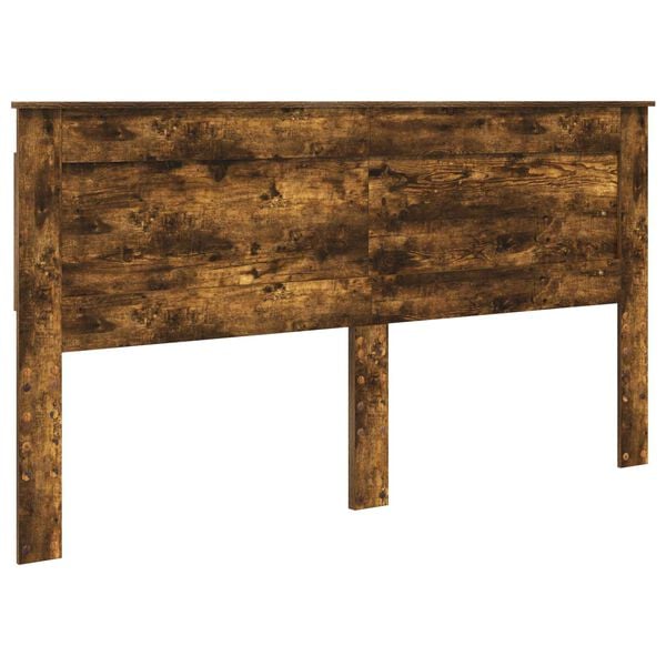vidaXL Zagł&oacute;wek Dąb wędzony 200 cm Materiał drewnopochodny