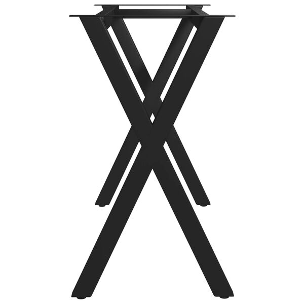 vidaXL Nogi do stołu w kształcie X, 120 x 50 x 72 cm