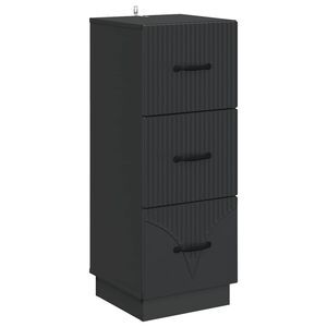 vidaXL Szafka z Szufladami 33 x 34,5 x 87 cm Drewno inżynieryjne