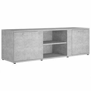 vidaXL Szafka pod telewizor, szarość betonu, 120x34x37 cm