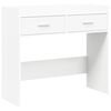 vidaXL Konsola Biały 90 x 35 x 80 cm Drewno inżynieryjne
