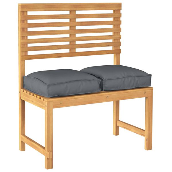 vidaXL Poduszka 2 pcs Antracyt 40 x 40 x 8 cm Materiał Oxford