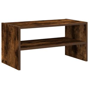 vidaXL Stojak na buty, sztaplowany, przydymiony dąb, 60x30x30,5 cm