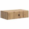 vidaXL Stolik boczny montowany na ścianie 59 x 34,5 x 17 cm