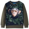 Bluza dziecięca, khaki, 128