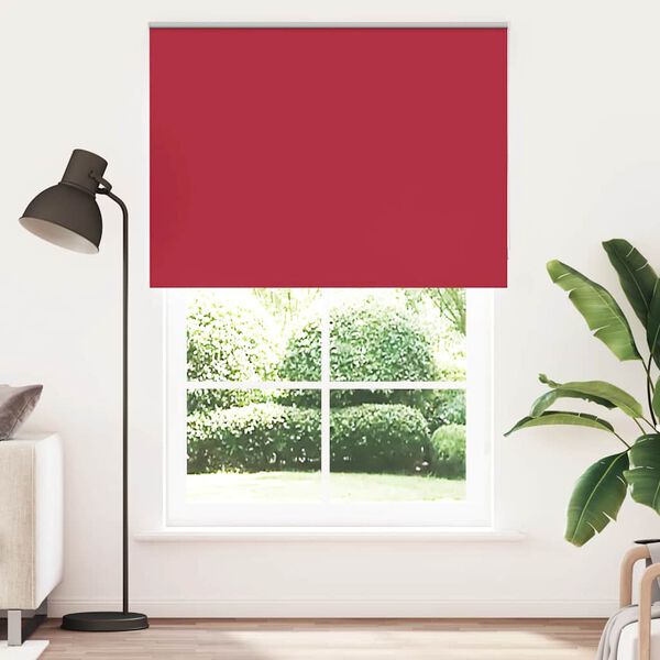 vidaXL Roleta zaciemniająca Red 165x230 cm Szerokość tkaniny 161,6 cm