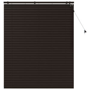 vidaXL Żaluzja wenecka Ciemny brąz 135 x 160 cm 35 mm