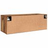 vidaXL Szafka ścienna Stare drewno 100 x 36,5 x 35 cm