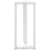 vidaXL Nogi do stołu barowego w kształcie litery T 2 szt. Białe 40x35x(90-91) cm Stal