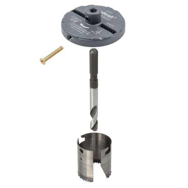 wolfcraft Otwornica standardowa, stal, 33 mm, 2160000