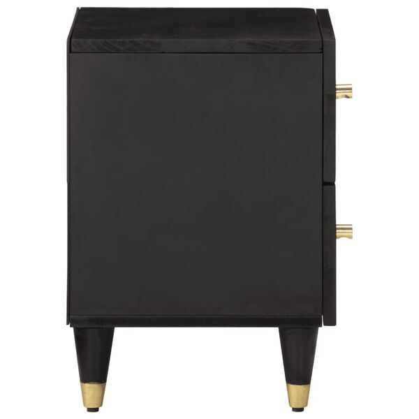 vidaXL Szafka nocna, 40x33x46 cm, lite drewno mango