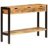 vidaXL Szafka z 3 szufladami, 110x35x75 cm, lite drewno mango