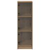 vidaXL Highboard Dąb rzemieślniczy 35 x 37 x 109 cm