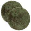 vidaXL Poszewka na poduszkę 2 pcs HEERLEN zielony &Oslash; 40 cm Fleece PV