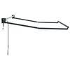 vidaXL Elektryczna rama markizy składanej Antracyt 3,5 x 2 m Aluminium