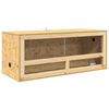 vidaXL Terrarium brązowy 100 x 40 x 40 cm OSB