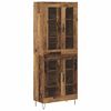 vidaXL Highboard Stare drewno 69,5 x 34 x 180 cm