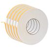 vidaXL Taśma samoprzylepna z pianki 5 pcs Biały 10mm x 10m Pianka CR