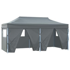 vidaXL Namiot Imprezowy 291 x 580 x 315 cm antracytowy Materiał Oxford
