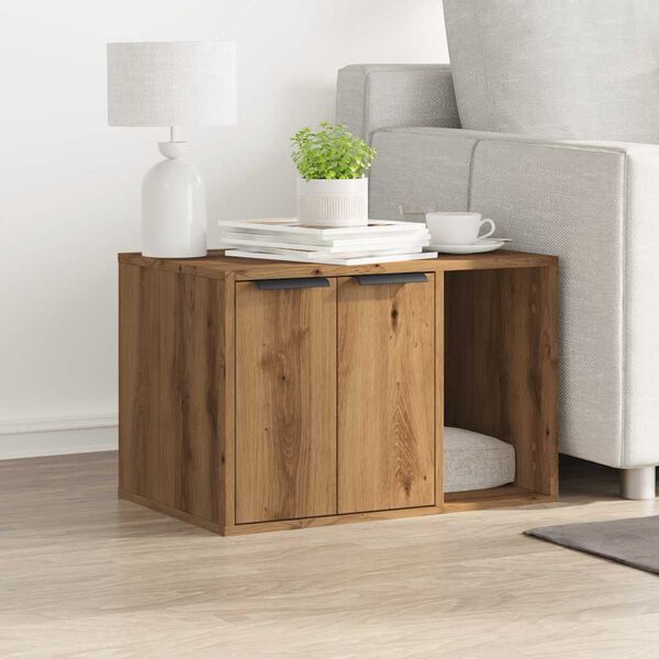 vidaXL Szafka na kuwetę, dąb artisian, 60x40x40 cm