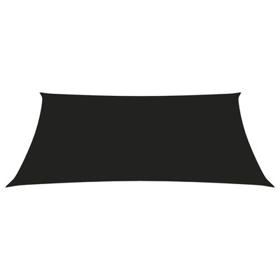 vidaXL Prostokątny żagiel ogrodowy, tkanina Oxford, 2,5x3,5 m, czarny