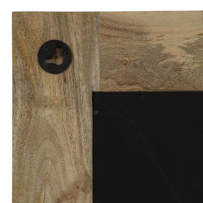 vidaXL Lustro z ramą z litego drewna mango, 50 x 110 cm