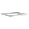 vidaXL Płoty ślimakowe 20 szt. 100 x 3,5 x 25 cm Stal nierdzewna