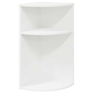 vidaXL Stolik końcowy 29,5 x 29,5 x 60 cm Drewno inżynieryjne Biały