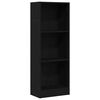 vidaXL Regał biblioteczny Czarny Dąb 40x24x109 cm Drewno klejone