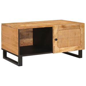 vidaXL Stolik kawowy Naturalny 80 x 50 x 40 cm Drewno z mango