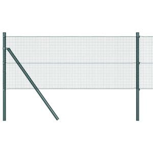 vidaXL Ogrodzenie z spawanej siatki do mocowania w ziemi 100 x 0,5 m