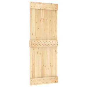 vidaXL Drzwi przesuwne NARVIK 80 x 210 cm (213,5 cm)