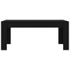 vidaXL St&oacute;ł jadalniany, czarny, 180x90x76 cm, płyta wi&oacute;rowa