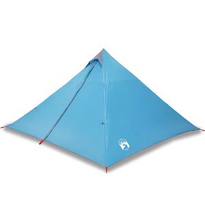 vidaXL Namiot rodzinny tipi, 7-os., niebieski, wodoszczelny