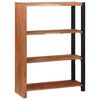 vidaXL P&oacute;łka na książki Brązowy 80 x 30 x 110 cm Lite Drewno Akacji